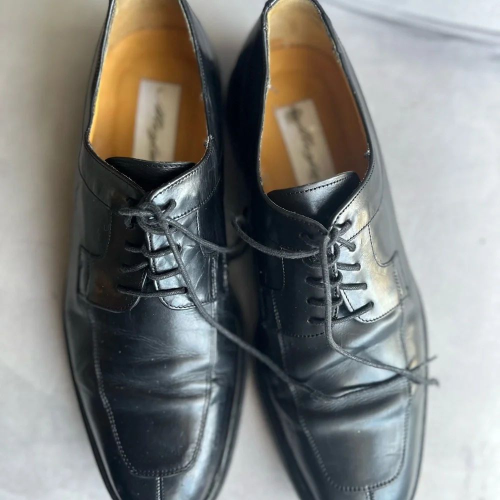 Cole Haan apron oxfords black men's size 10 M‎